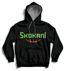 Černá mikina s kapucí