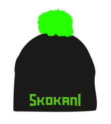 Zimní čepice SKOKANI s bambulí